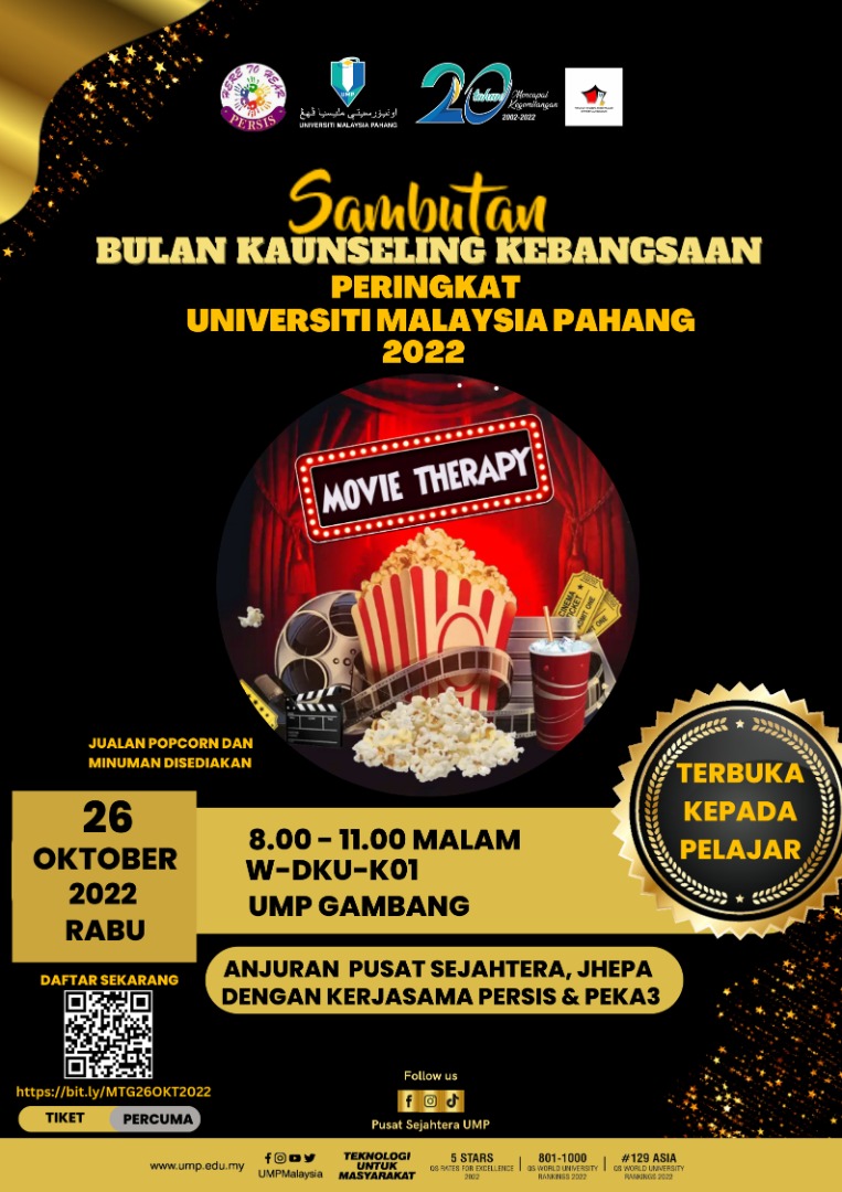 Sambutan Bulan Kaunseling " Movie Therapy "