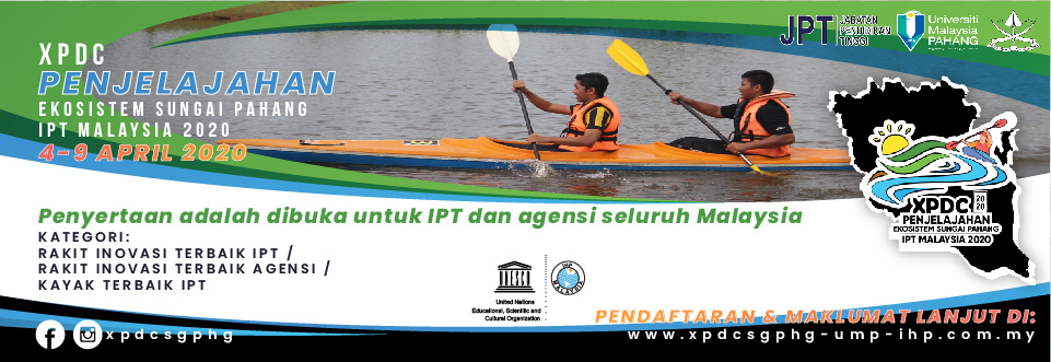 Program Ekspedisi Penjelajahan Ekosistem Sg Pahang IPT Malaysia 2020