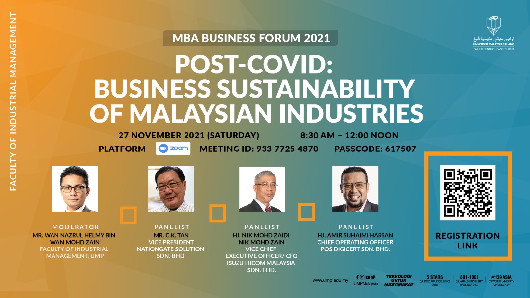 Post - Covid : Business Sustainability of Malaysian Industries