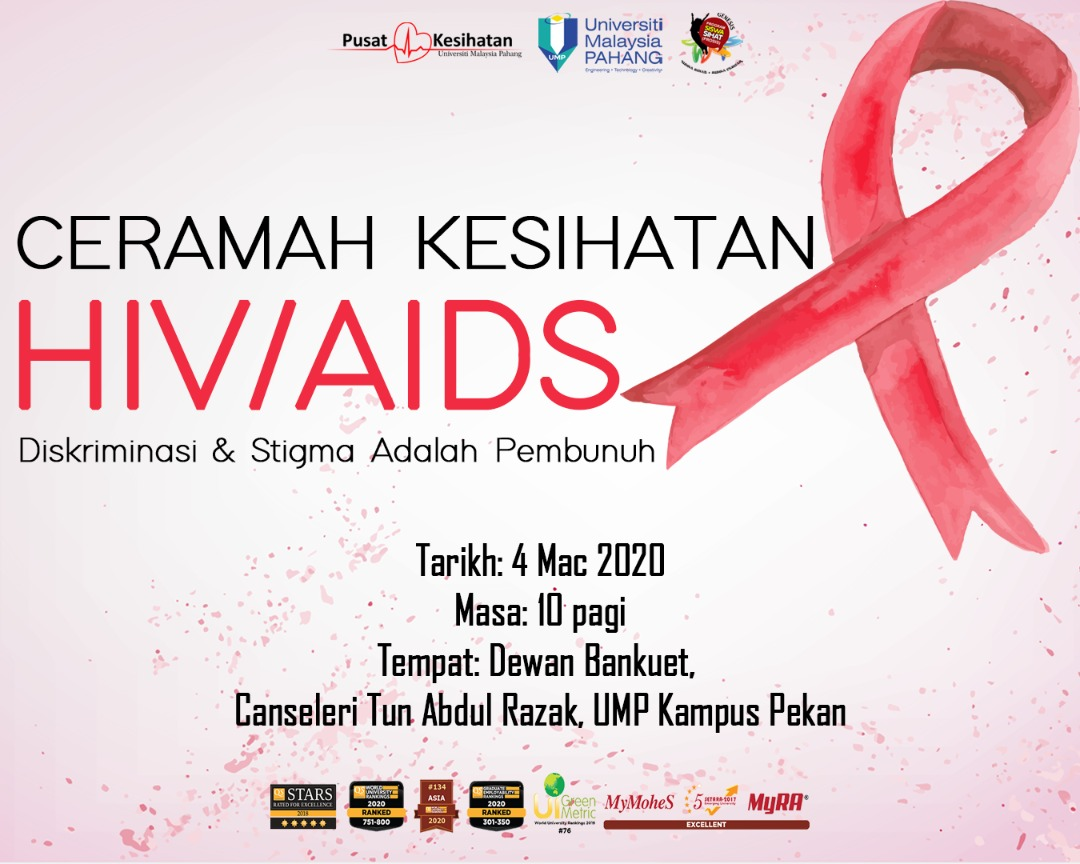 Ceramah Kesihatan HIV/AIDS : Diskriminasi Dan Stigma Adalah Pembunuh